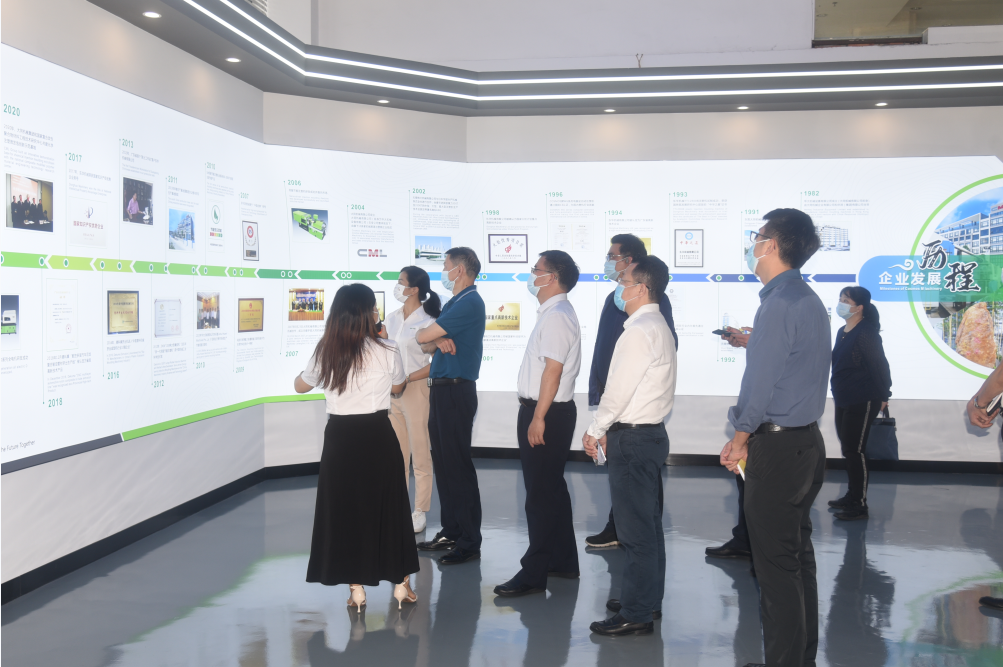 情系企業(yè)促發(fā)展-廣東省人社廳領(lǐng)導(dǎo)蒞臨大同參觀指導(dǎo)工作